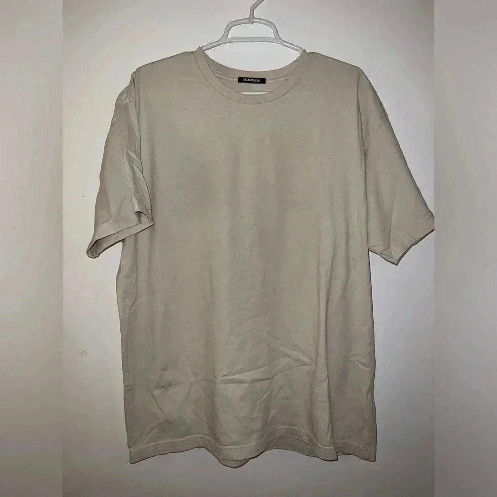 Talentless Men’s Beige Tee Shirt